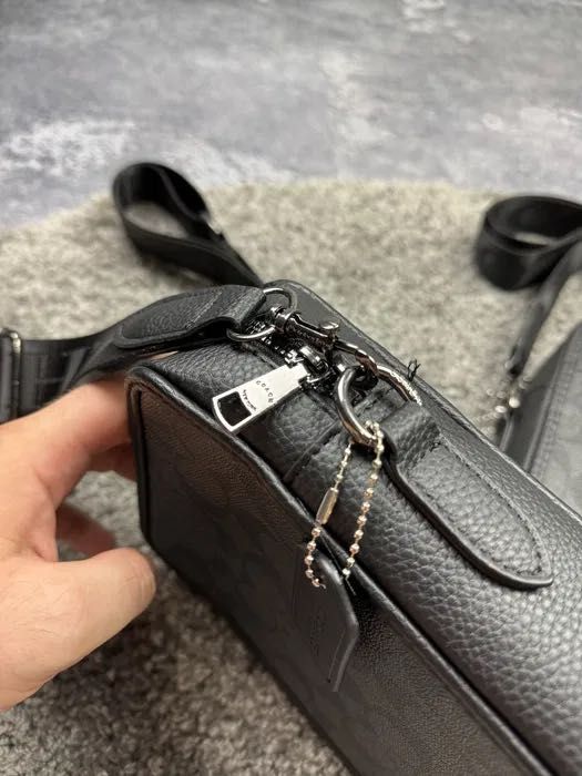Сумка месенджер Coach коач через плече