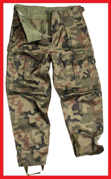 Spodnie Wojskowe Polowe Moro 92- 176, 182
