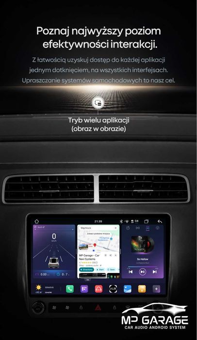 Chevrolet Camaro Android 14 QLED CarPlay Android Auto LTE DSP GPS WiFi Kamera Bluetooth Nawigacja Montaż Gwarancja PL