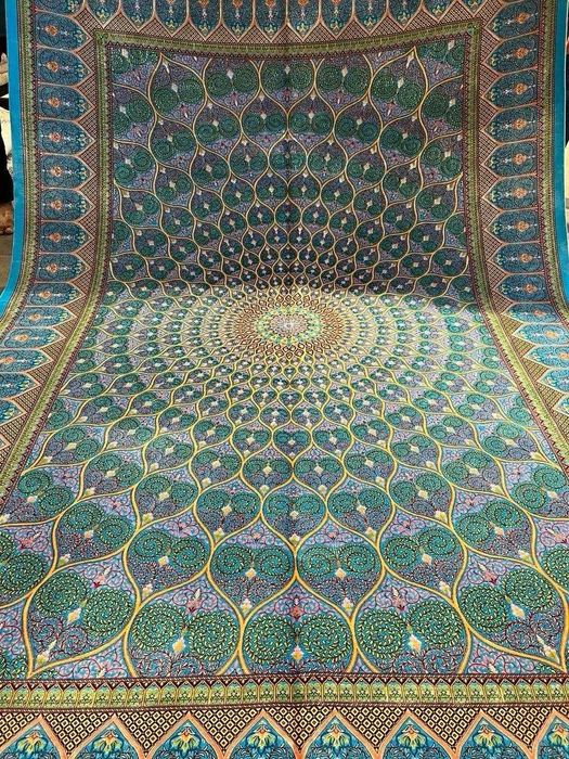 NOVOS tapetes persas 100% semi-feitos à mão