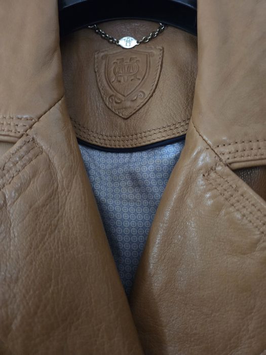 Nowa, skórzana kurtka Massimo Dutti  M/L