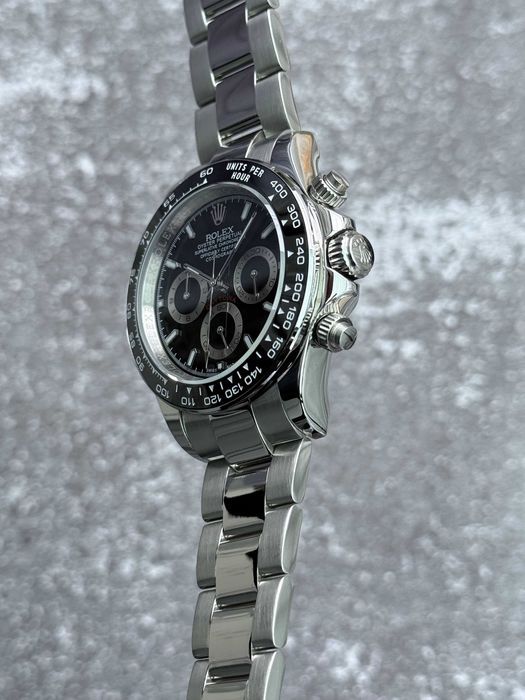 Швейцарские часы Rolex Oyster Perpetual Daytona Silver-Black