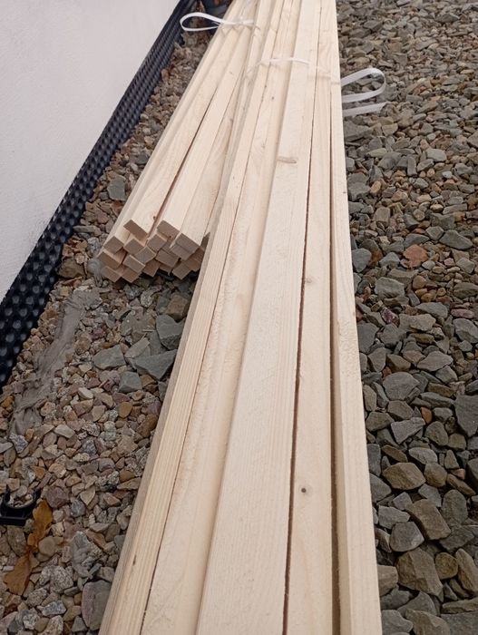 Lamele drewniane, listwy