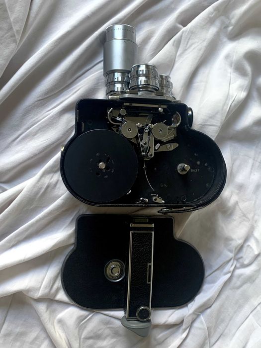 Camera Paillard-Bolex H16 Non-Reflex 16mm + Lentes Schneider