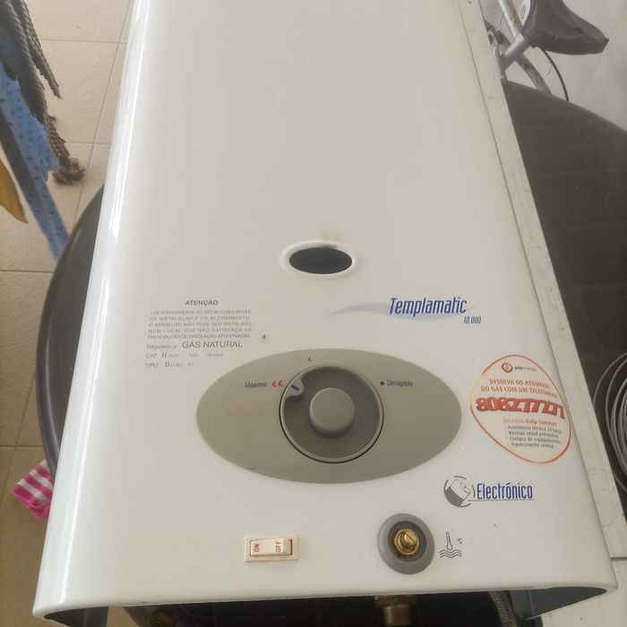 Esquentador ignição eletrónica