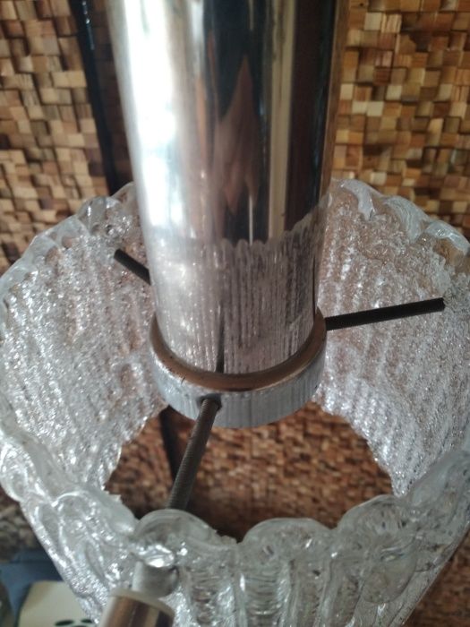 candeeiro vintage Kalmar Murano space age. Tenho 5