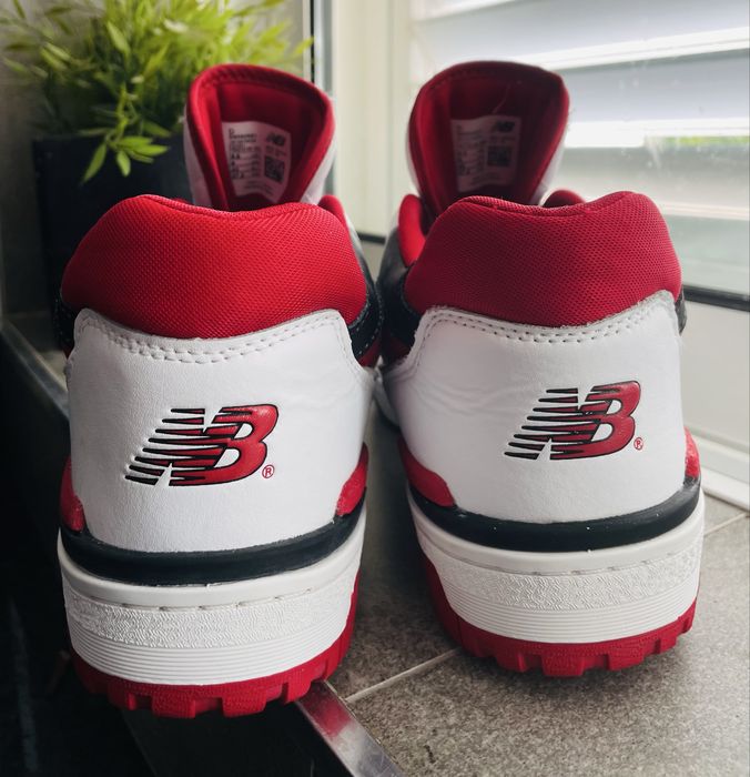 New Balance 550 BB550SE1 Branco/Vermelho — EU 43