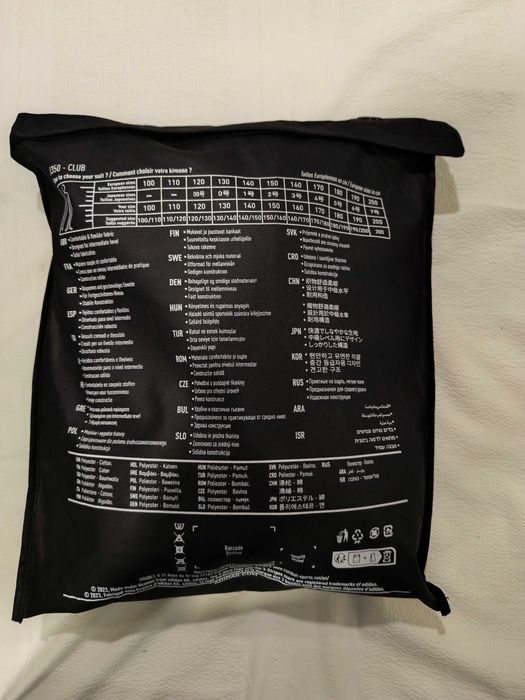 Kimono judo novo ADIDAS J350 CLUB 200cm