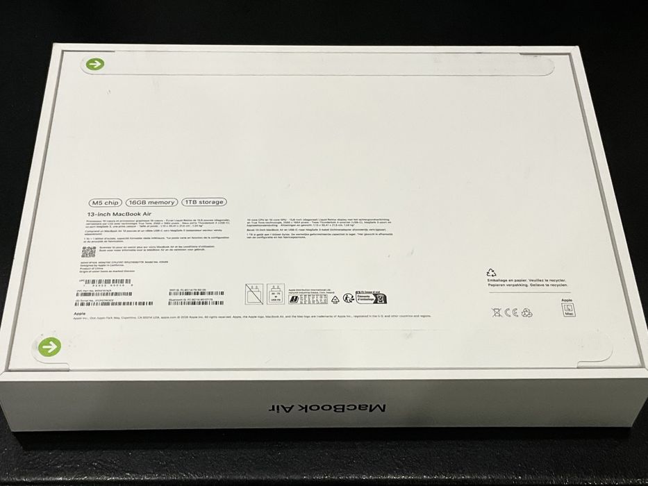 Apple MacBook Air 13" M5 1TB Silver (MDH84) 2026