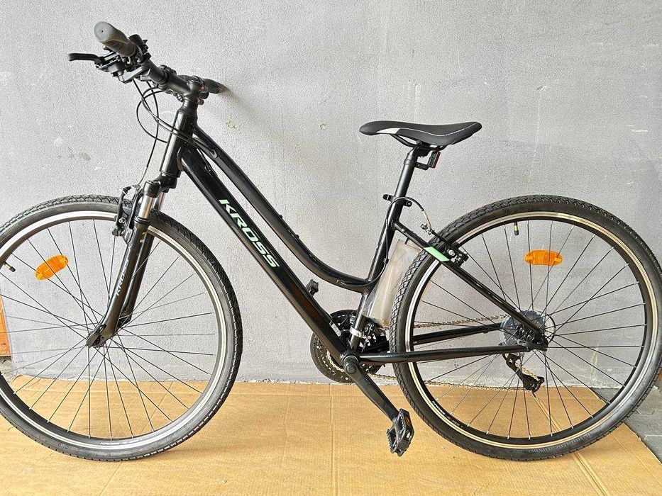 Nowy damski KROSS EVADO 2.0 Czarny rozmiar DM-17'