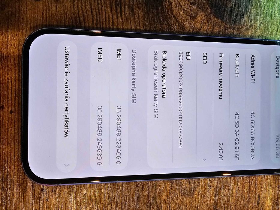 Iphone 16 128GB BLUE Bat:92% Jak Nowy!/Gwarancja/SklepGSM/Lwsk