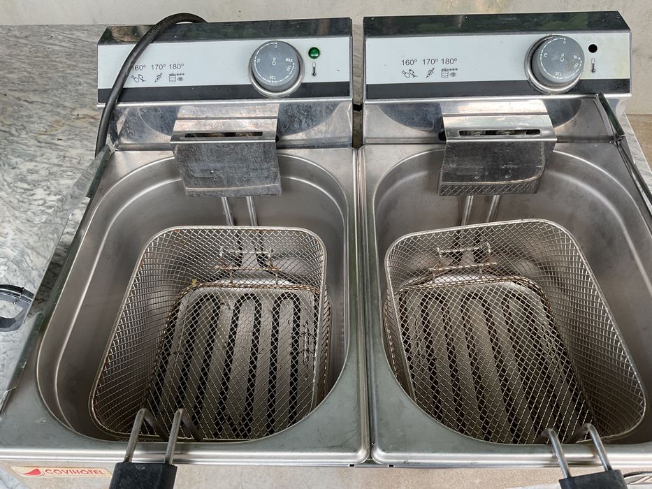 Fritadeira industrial dupla