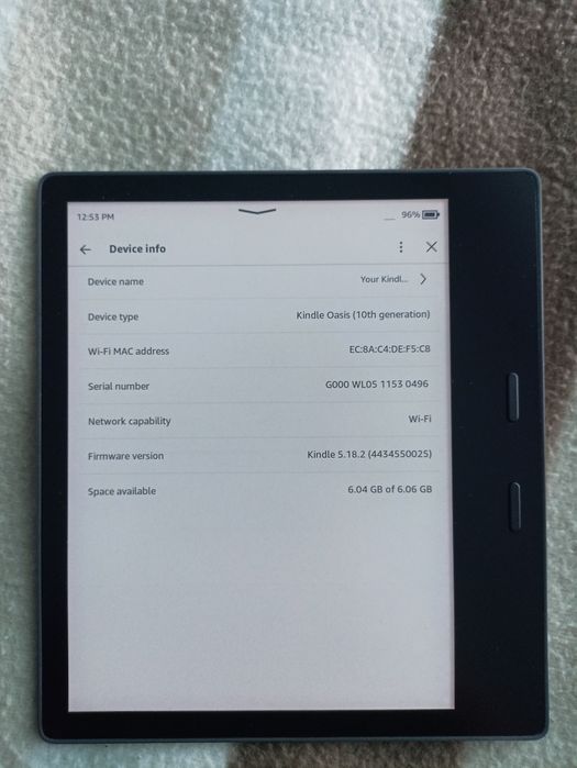amazon kindle oasis - купить электронную книгу - Цена на OLX.ua