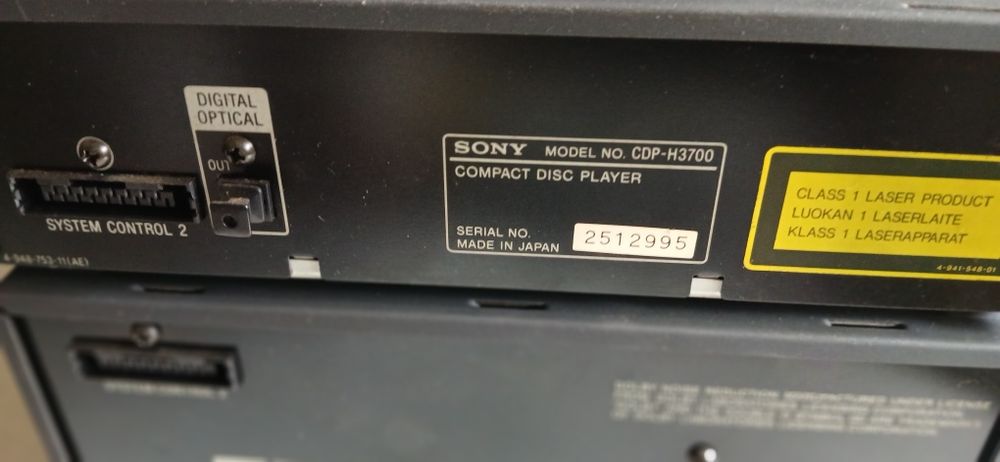 Sony modelo H3700