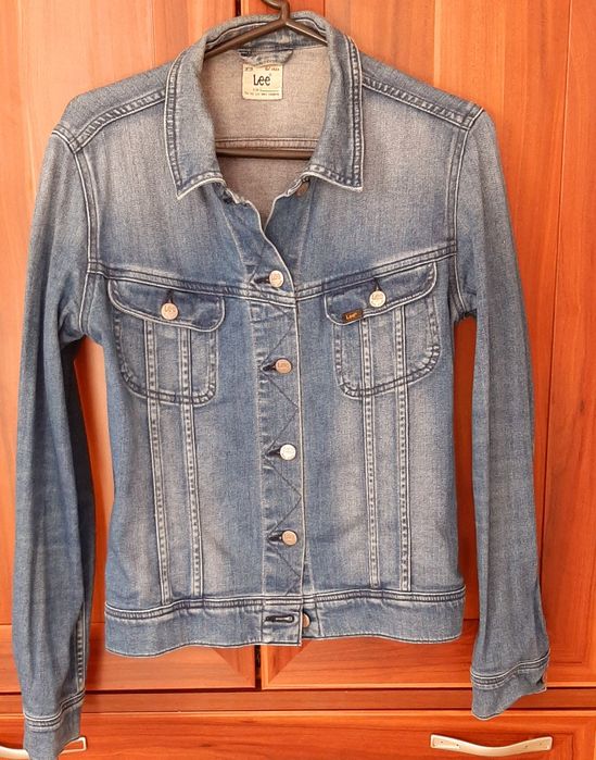 LEE 40 L kurtka katana jeansowa jeans
