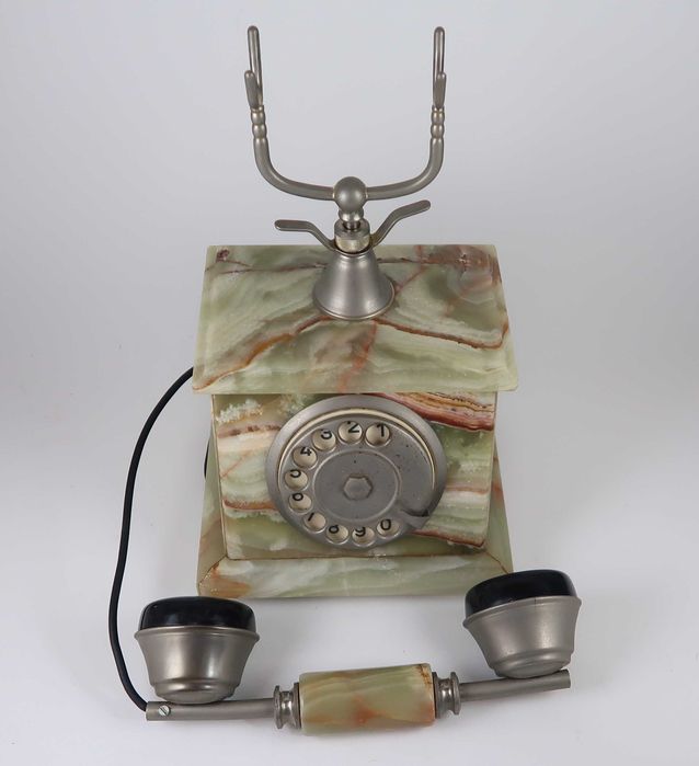Telefone Antigo Italiano em Pedra Alabastro (Ref. 3)
