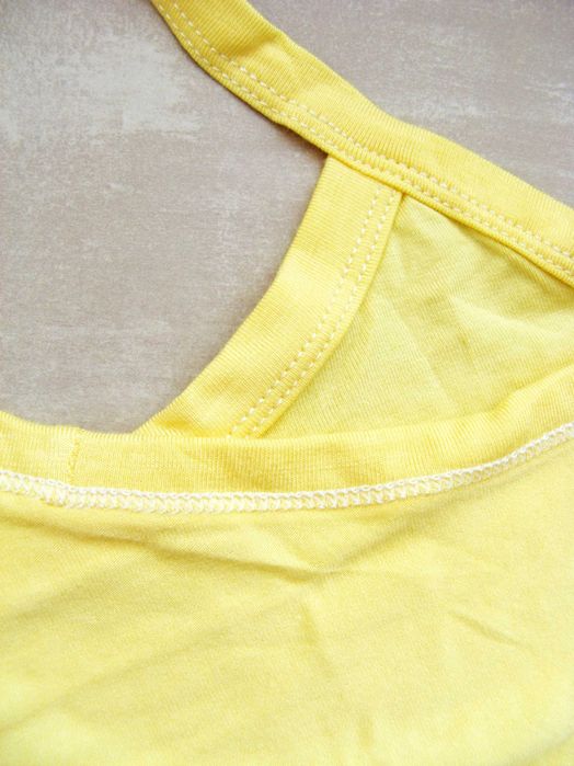 Топ жіночий жовтий Топ женский желтый