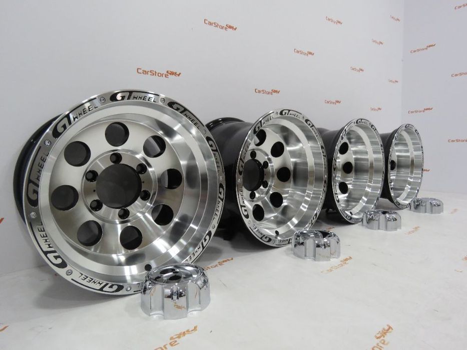 Jantes Alumínio 4x4 GT wheel 15X10 6X139.7 ET-44
