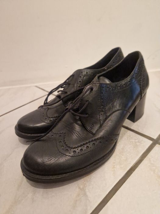 Шкіряні жіночі черевики