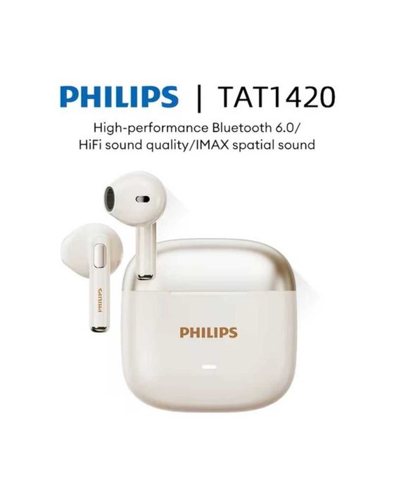 Навушники Phillips TAT1420 бездротові нові