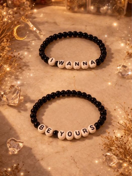 zestaw bransoletek handmade