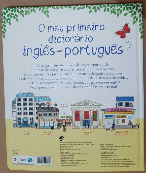 O Meu Primeiro Dicionário: inglês-português