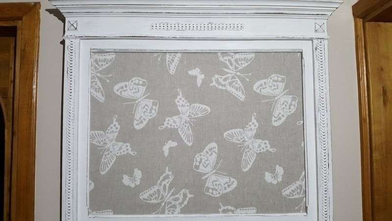 piękne lustro shabby chic