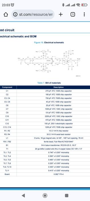 Transistor de Potência de RF STAC3932