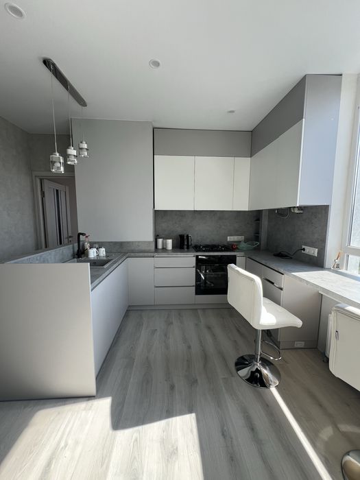 Стильная 3х ком квартира в новом ЖК. Великодолинское.