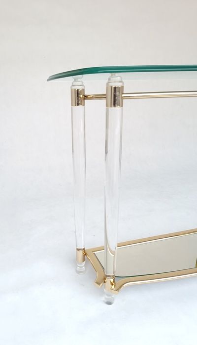 Konsola Stolik Hollywood Regency