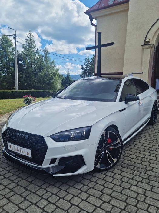 Auto Samochód do ślubu - AUDI A5 RS LOOK - Wesele z klasą!