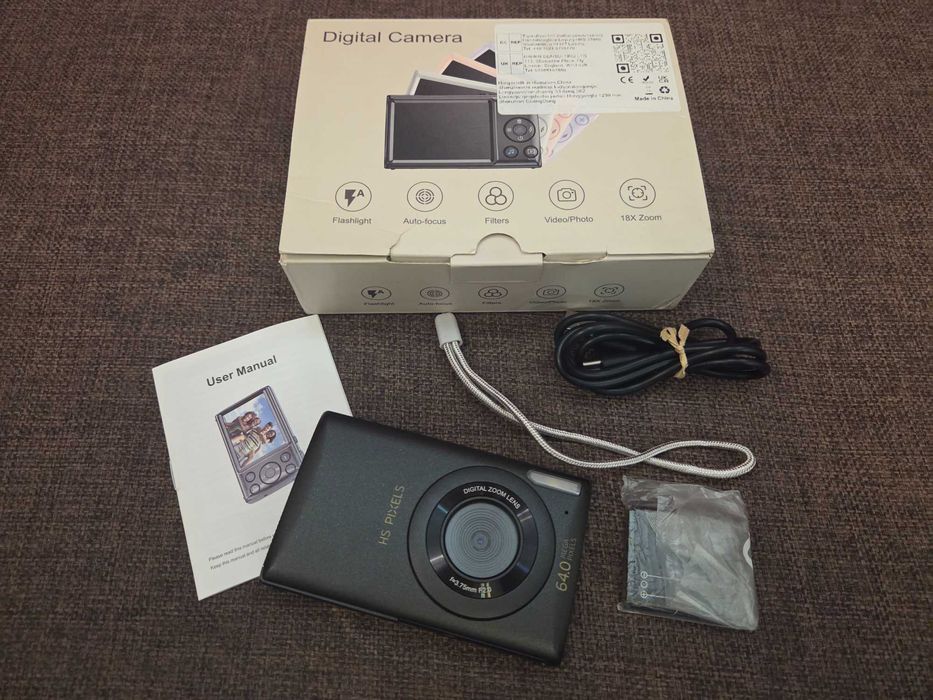 Aparat cyfrowy HS Pixels 64mpx