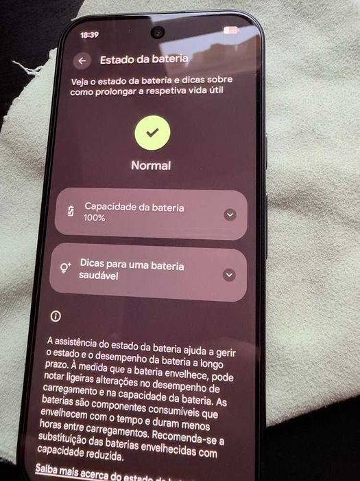 Google pixel 11 pro 256GB Obsidiana com capa e película instalada!