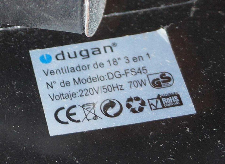 Ventoinha "Dugan": 1 euro