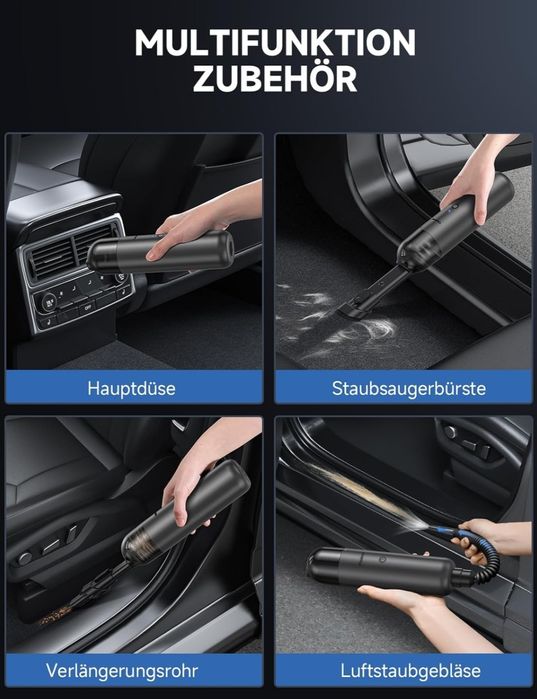 Odkurzacz ręczny marki Chuboor P07D kolor Gradient Grey nowy okazja