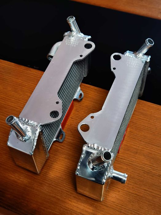 Radiadores Honda CRF250R e CRF250X anos 2004/2009 Alumínio Performance