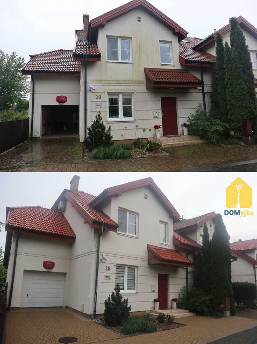 Mycie Elewacji, Kostki i Dachów GORĄCĄ WODĄ