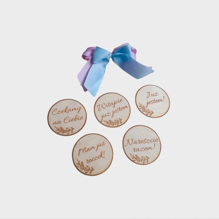 Drewniana tabliczki do zdjęć