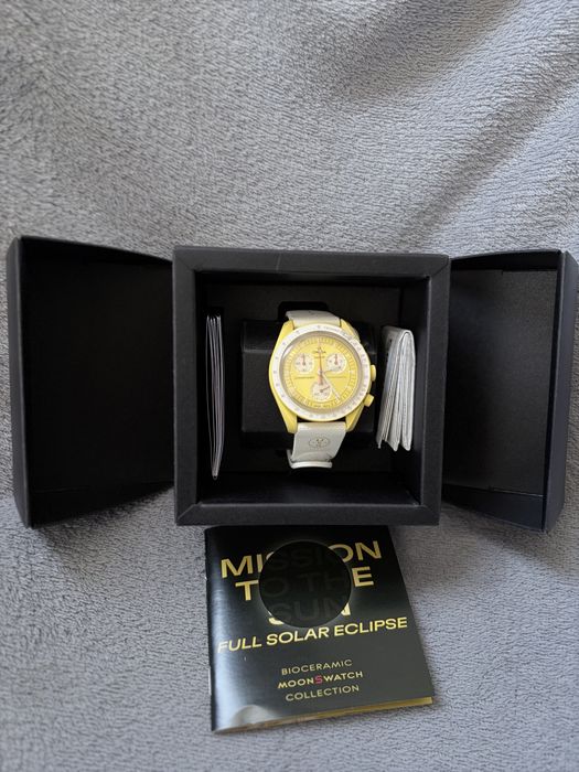 Swatch x Omega MoonSwatch “Mission to the Sun – Solar Eclipse”