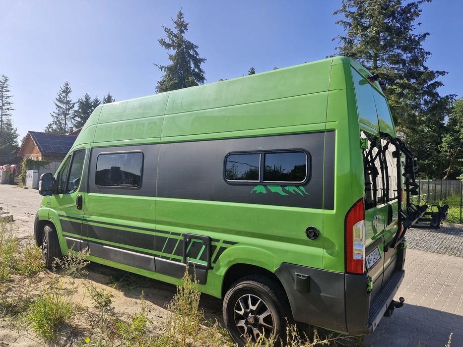 Kampervan fiat ducato lub zamiana na półintegre