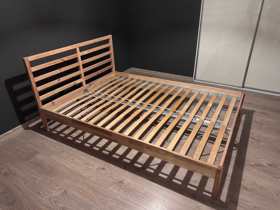 Łóżko IKEA TARVA 160x200 + stelaż LURÖY
