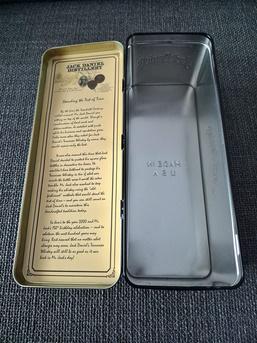 Puszka po Jack Daniel's Whiskey