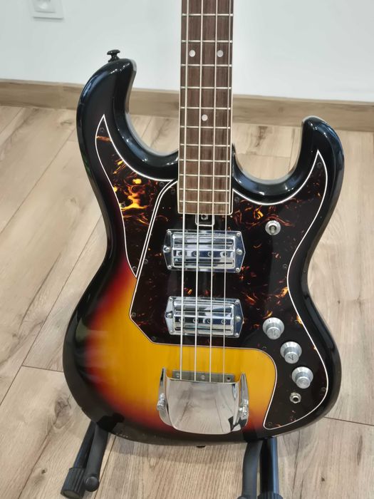 TEISCO SILVERTONE 1490 BASS gitara basowa 1960s JAPONIA