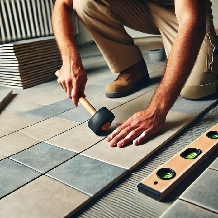 Вкладання плитки. Плиточні роботи. Плиточник.