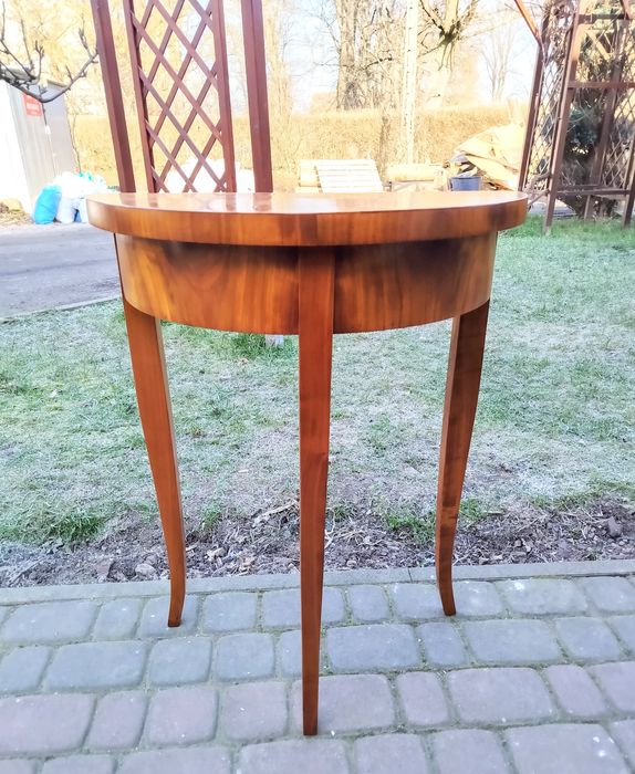 Konsola w stylu Biedermeier- czereśnia.