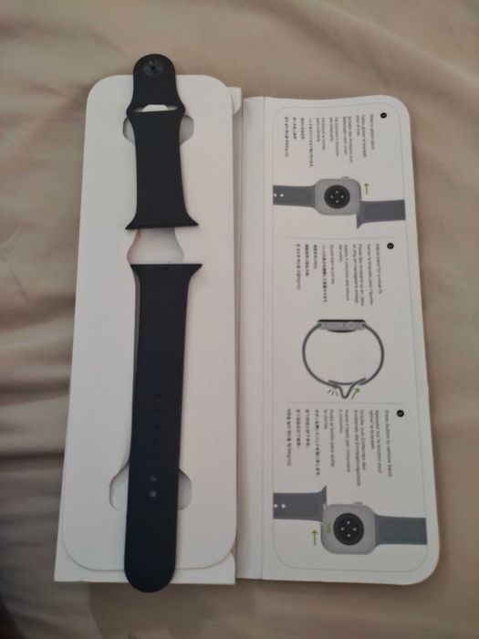 Bracelete preta sport Apple watch