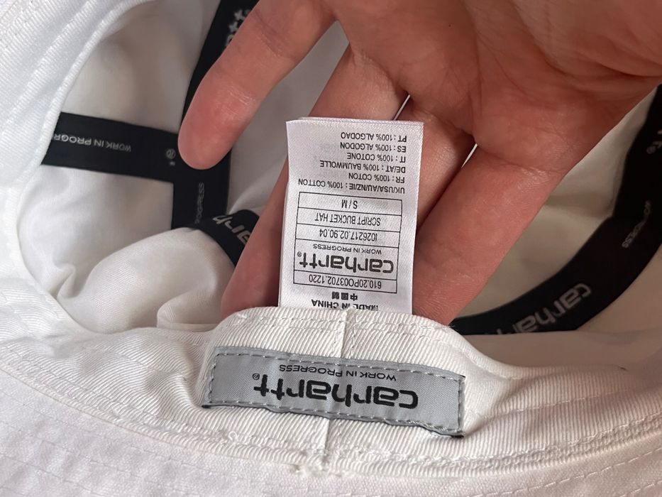 Панама carhartt белая