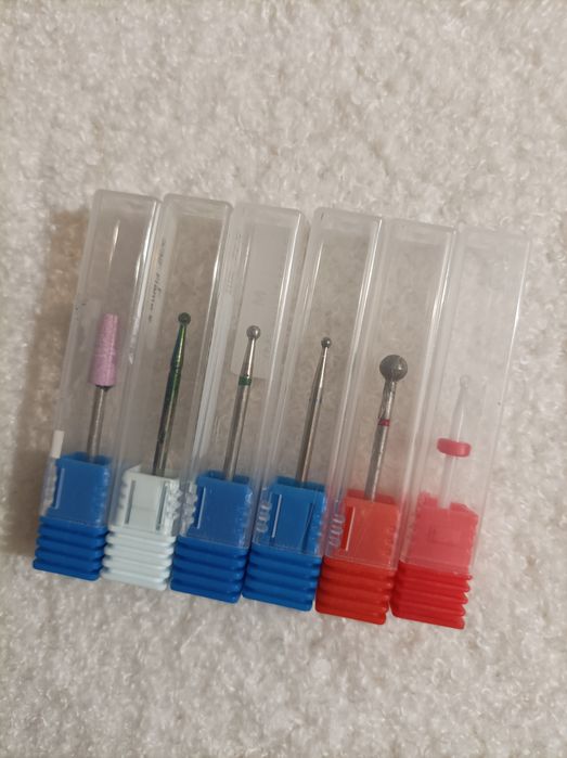 Frezy do paznokci żele hybryda ceramiczny diamentowy piaskowy