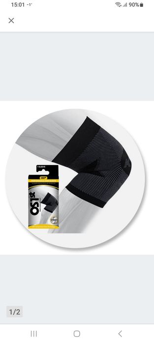 FOOTWAVE Opaski kompresyjne OS1st KS7 na staw kolanowy rozmiar M