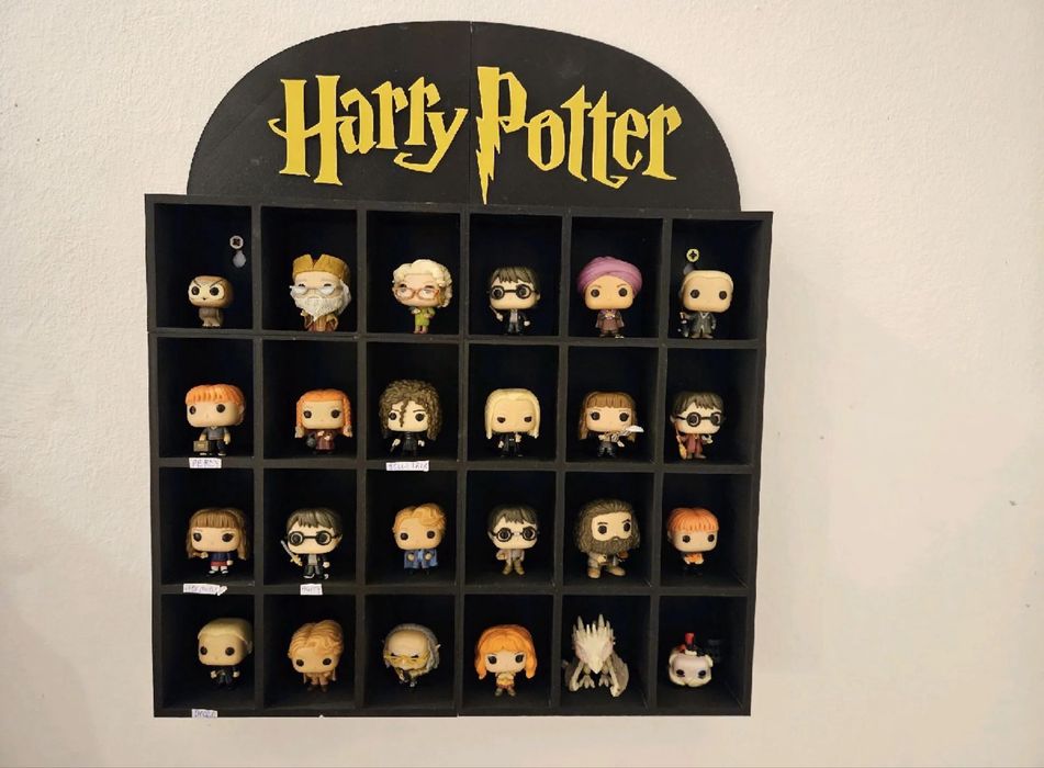 Expositores harry potter colecao kinder joy